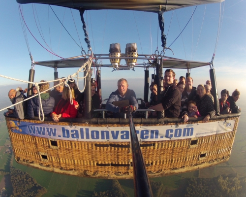 Ballonvaart vanaf Deventer naar Haarle